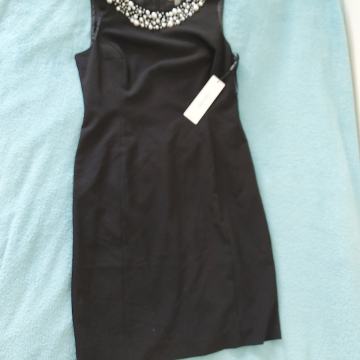 Calvin Klein vecernja mala crna haljina, vel.10 kao nas 36/38