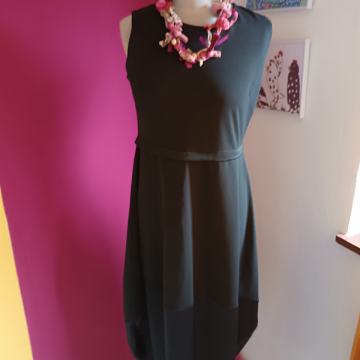 CRNA ASIMETRIČNA HALJINA 38