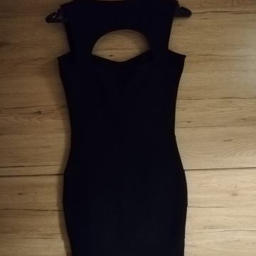 Crna bandage haljina