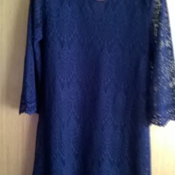 CRNA ČIPKANA HALJINA "H&M"- VEL.S