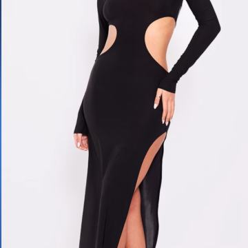 Crna elegantna haljina