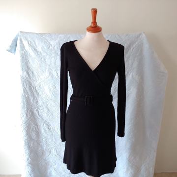 Crna klasična haljina C&A vel. M