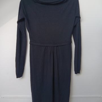 Crna pletena haljina Max Mara 38