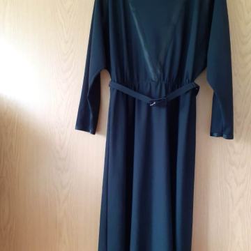 Crna retro haljina M