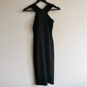 Crna uska haljina Oasis XS