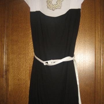 CRNO - BIJELA  HALJINA vel. UNI NOVO