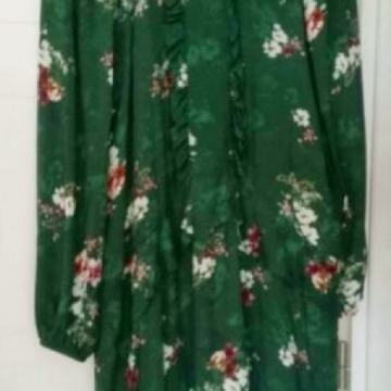 H&M MIDI HALJINA! TOPDESIGN.. PRIRODNI MATERIJAL