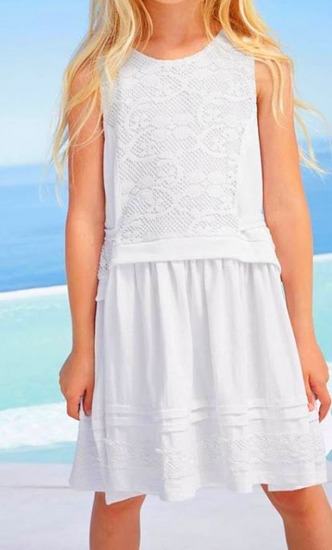 NOVO 28€ NEXT pam.bijela haljina 16, S, 36 NOVO