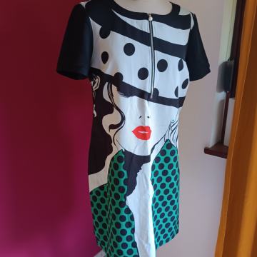 DJEVOJKA I TOČKICE HALJINA M/40