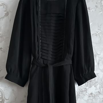 Duga crna haljina - 42