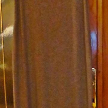 Duga siva haljina, L/XL, NOVO