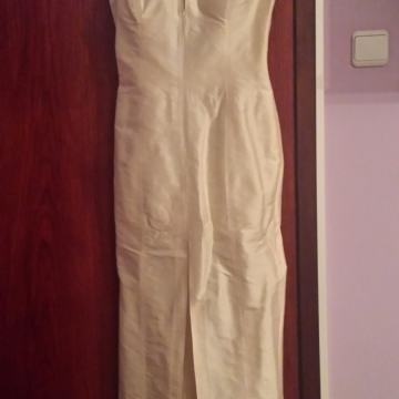 Dugačka haljina Linea exclusive šampanj boje