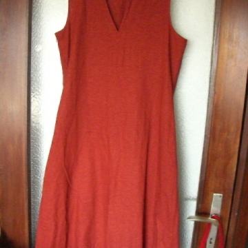 ELEGANTNA LANENA / PAMUČNA HALJINA 38 - 40 M