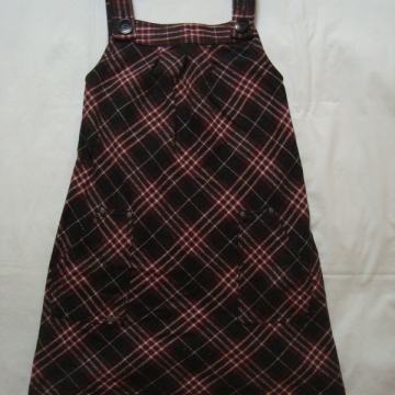 Karirana haljina vl.XS /TOTALNA ČISTKA