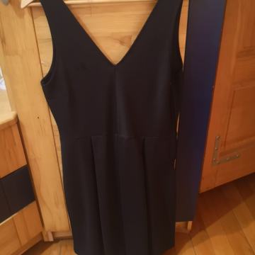 H&M crna haljina L