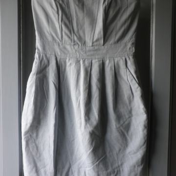 H&M - LAGANA PAMUČNA HALJINA S ĐEPOVIMA 40 M / L