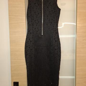 H&m mala crna haljina, vel.XS