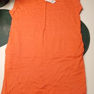 NARANČASTA PAMUČNA HALJINA vel. 36 - 38 - 42  - NOVO