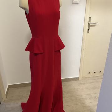 Haljina BCBG Max Azria crvena večernja br.38