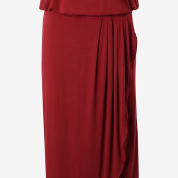 Haljina boje vina xl