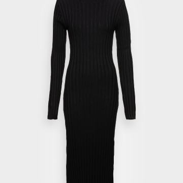 Haljina crna dugi rukav, veličina M/L