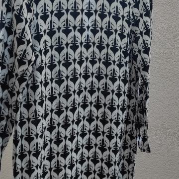 Haljina crno bijela H&M 36