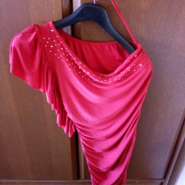 Haljina crvena, veličina Uni