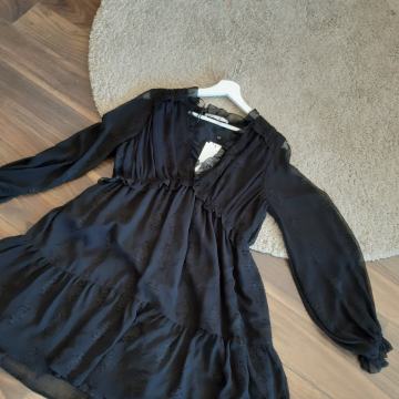 Haljina L/M zara novo crna svecana