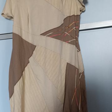 Haljina lanena vel.48