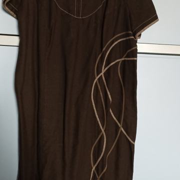 Haljina lanena vel.48