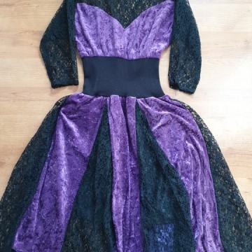 HALJINA PLIŠ/ČIPKA  + perika  vel. S/M ili djecija 172