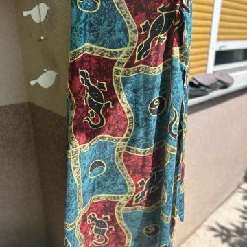 Haljina retro viskoza L/XL prodajem !