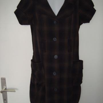 Haljina smeđi tonovi vl.S / RASPRODAJA