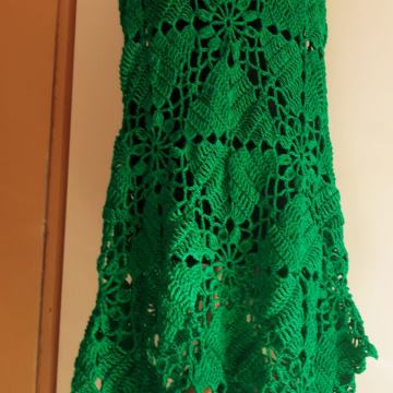 haljina/tunika hand made naramenice na vezanje