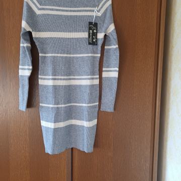 Haljina/tunika siva, veličina L/XL