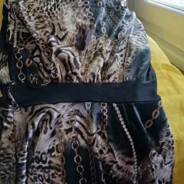 Haljina+ suknja vel.M-tigar uzorak-Novo