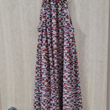 LOT 4 haljine plava, crvena, šarena i crna