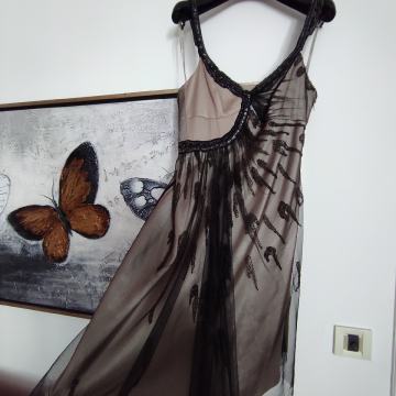 Karen Millen dizajnerska svilena haljina 36 / 38