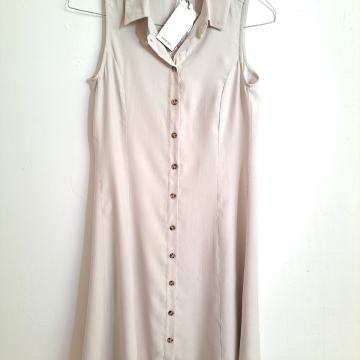 Koŝulja haljina ljetna bež Mango 38 novo