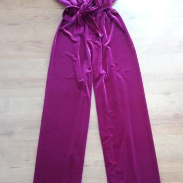 KOMBINEZON LILA PLIŠ vel 38