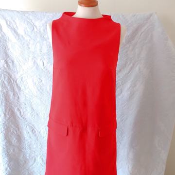 Kratka crvena haljina Mango Suit vel. S