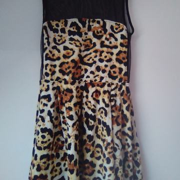 Leopard animal print haljina
