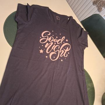 PAMUČNA TAMNO PLAVA HALJINA VEL XL - NOVO S ETIKETOM