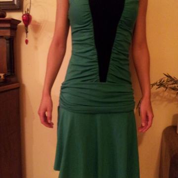 NOVA HALJINA DRAPIRANA 36 42 S XL GOLA RAMENA BEZ NARAMENICA