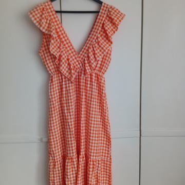 LJETNA NARANĐASTA HALJINA S/M vel.