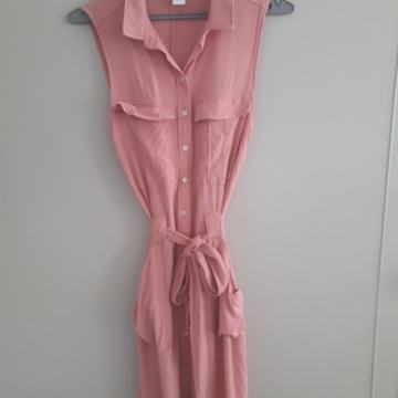 Ljetna roza košulja haljina HM 36
