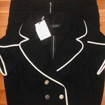 LUNA dizajnerska haljina-NOVO s etiketom