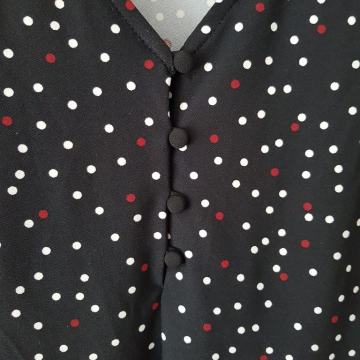 Mango basics haljina/tunika s točkicama XL