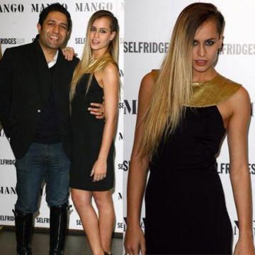 MANGO by OSMAN YOUSEFZADA haljina XS, 32, 34