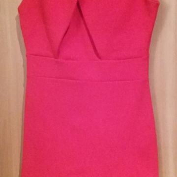 Mango crvena haljina